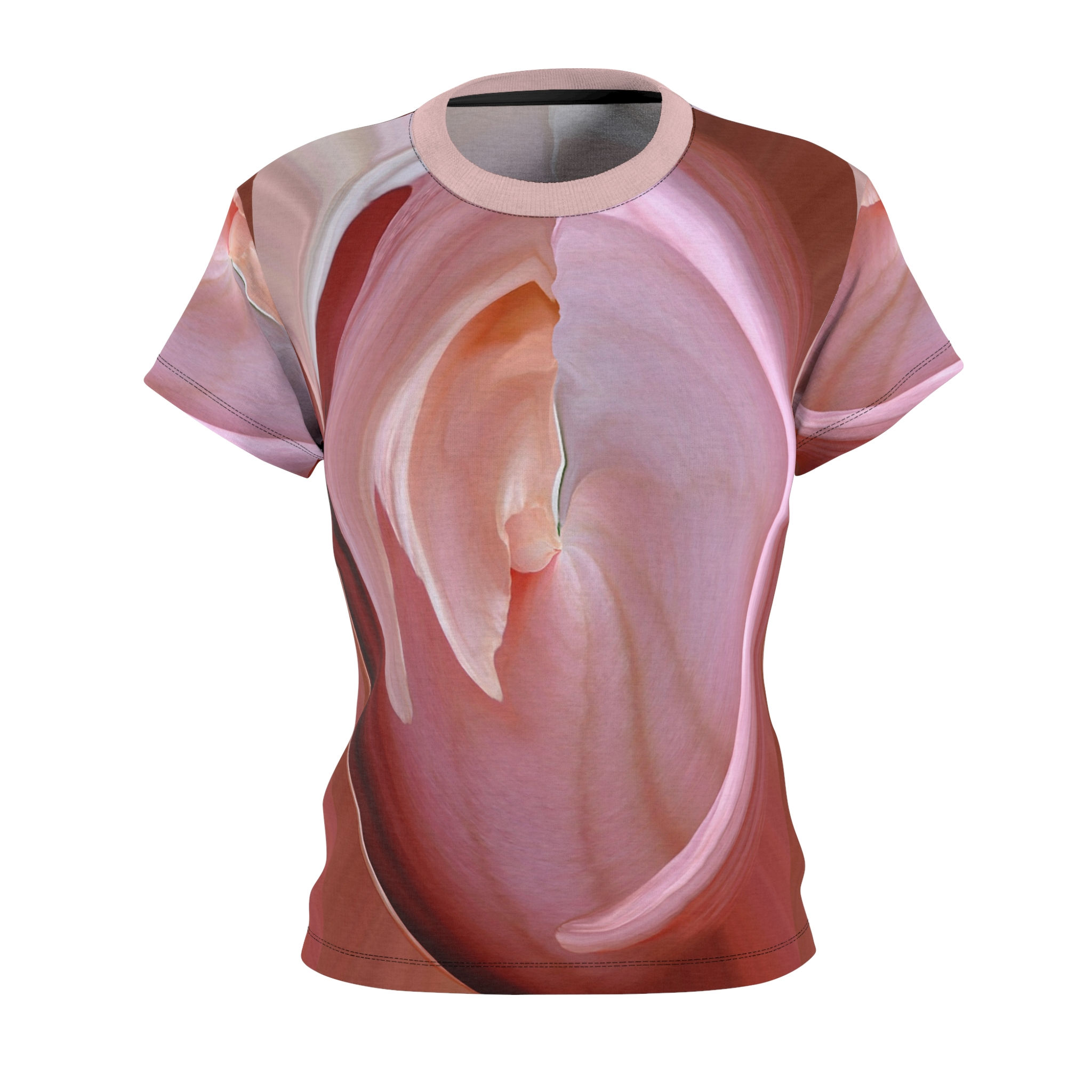 Floral Petal All-Over Print Women's Tee