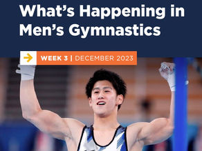 What's Happening in Men's Gymnastics (December 20)