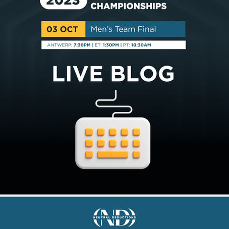 2023 World Gymnastics Championships Men's Team Final Live Blog