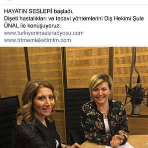 TRT Hayatın Sesleri Radyo Programı - Diş Sağlığı