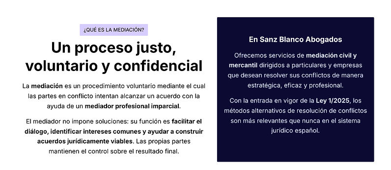 mediación civil y mercantil en Madrid