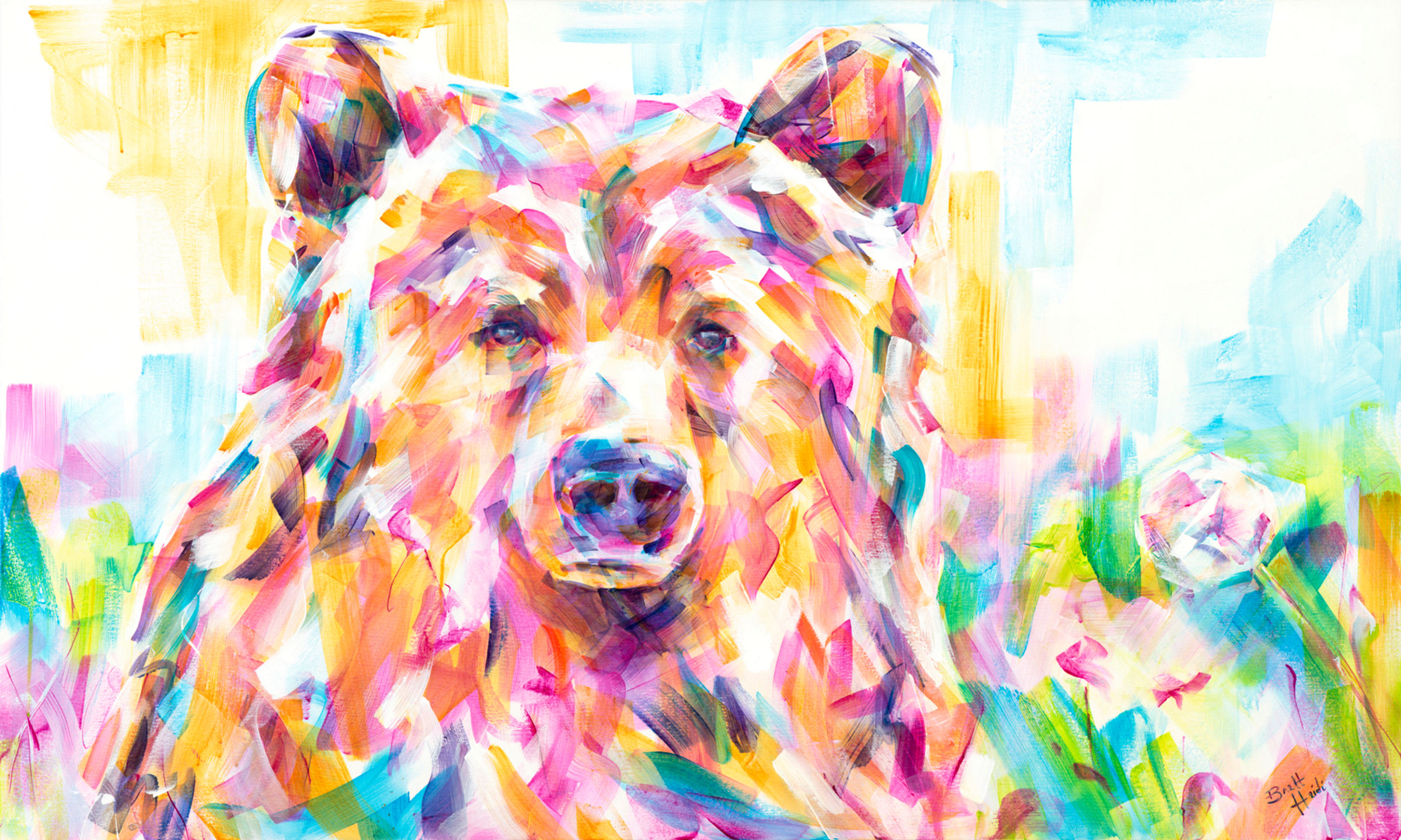 Bear Painting