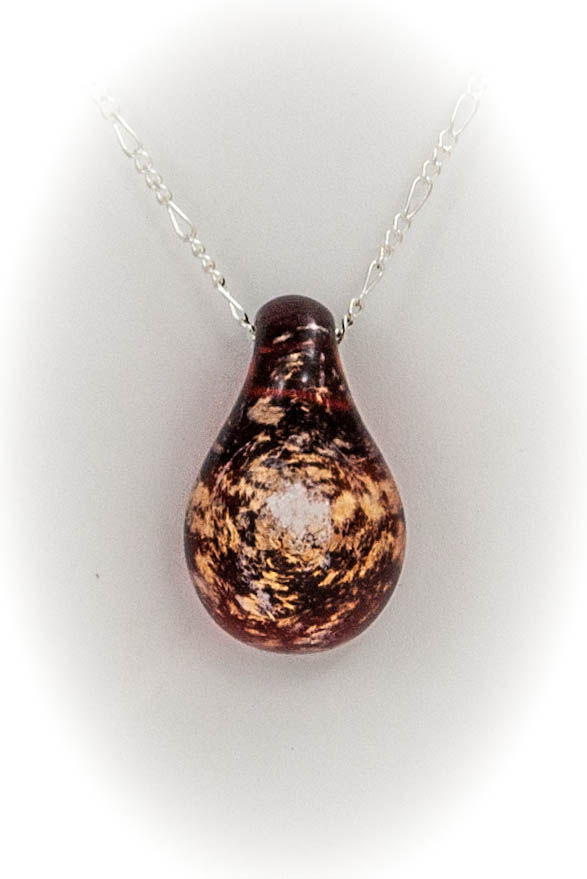 Thumbnail: Remembrance Galaxy Pendant (Tear Drop Style)
