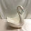 Thumbnail: White Ceramic Swan Dish