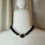 Thumbnail: Vintage Japanese Onyx Necklace