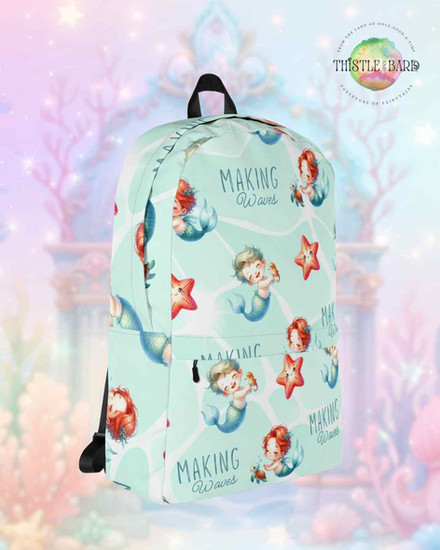 mermaid backpack
