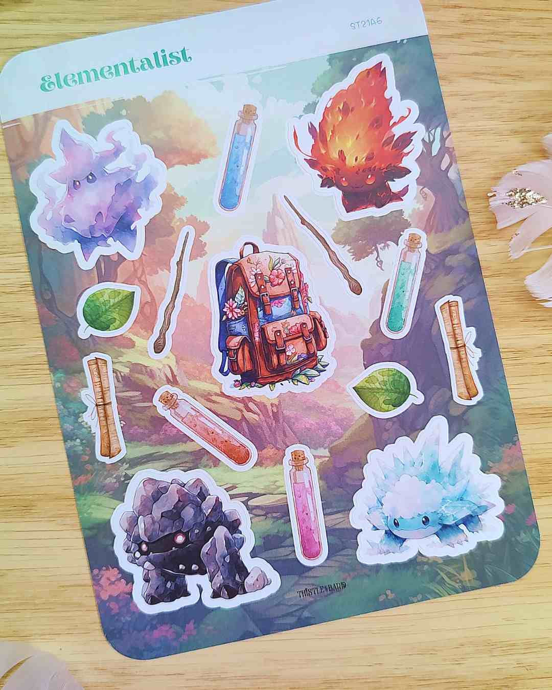 Elementalist Sticker Sheet