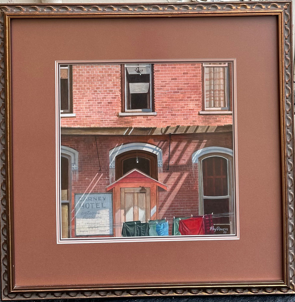 Thumbnail: Roy Powers original acrylic painting