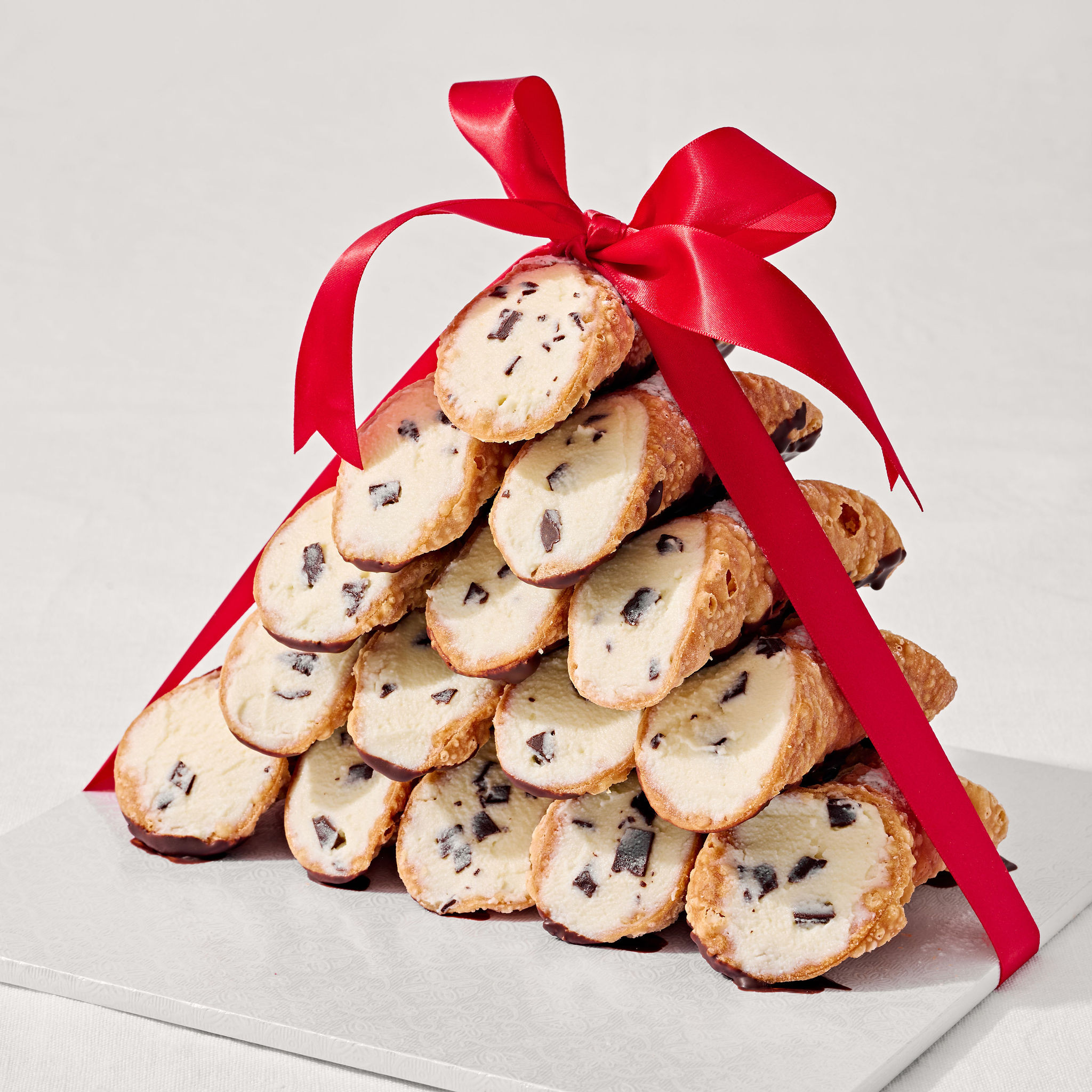 Ricotta Cannoli Tower