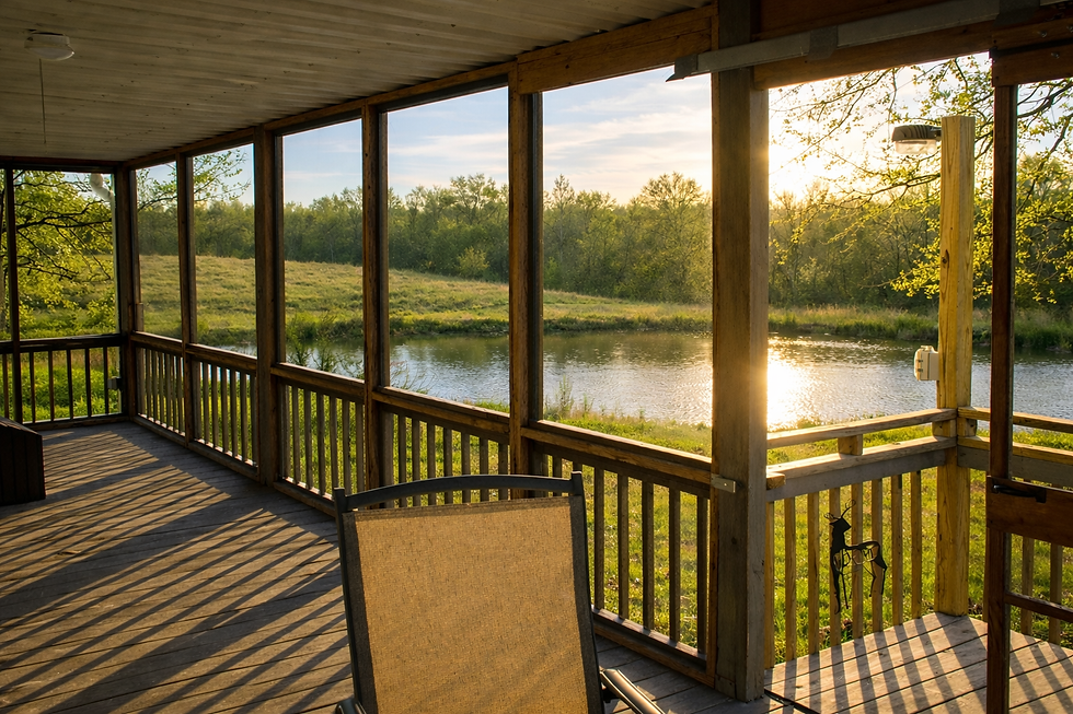 Screen Room Chair & pond Spring
