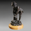 Thumbnail: Antique 19th Century French Bronze Figure Of A Skater After Aime Millet 1819-91