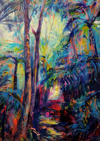 Guided by Inner Light_Acrylics on canvas, framed_93 x 123 cm_$2500.jpg.jpg