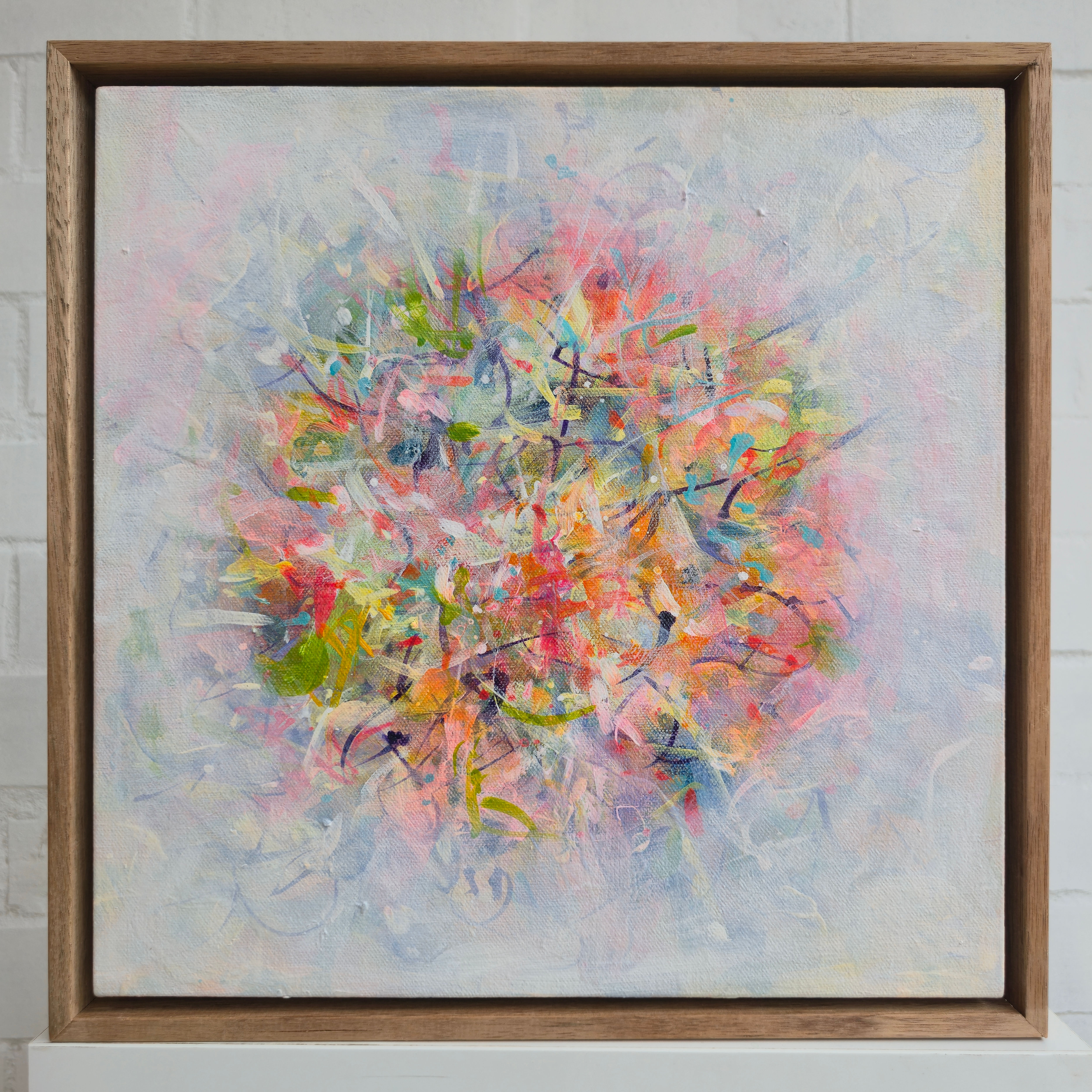 Small Burst 2_ 33x33 cm