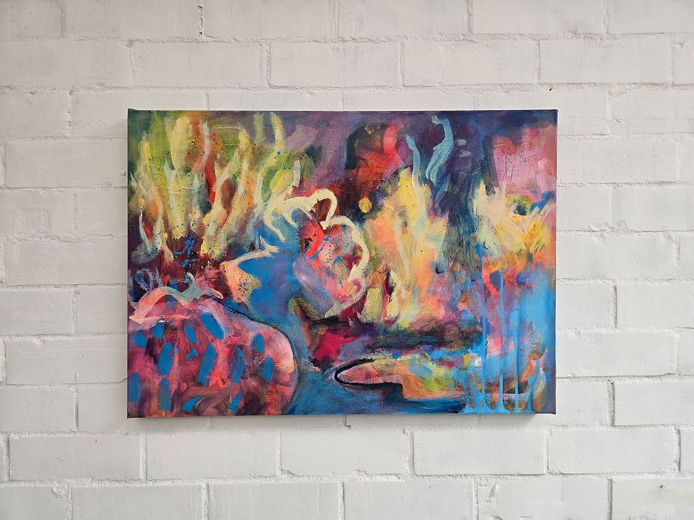Thumbnail: Underwater Garden _ 50x70cm