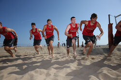 Elite 11 Beach Workout