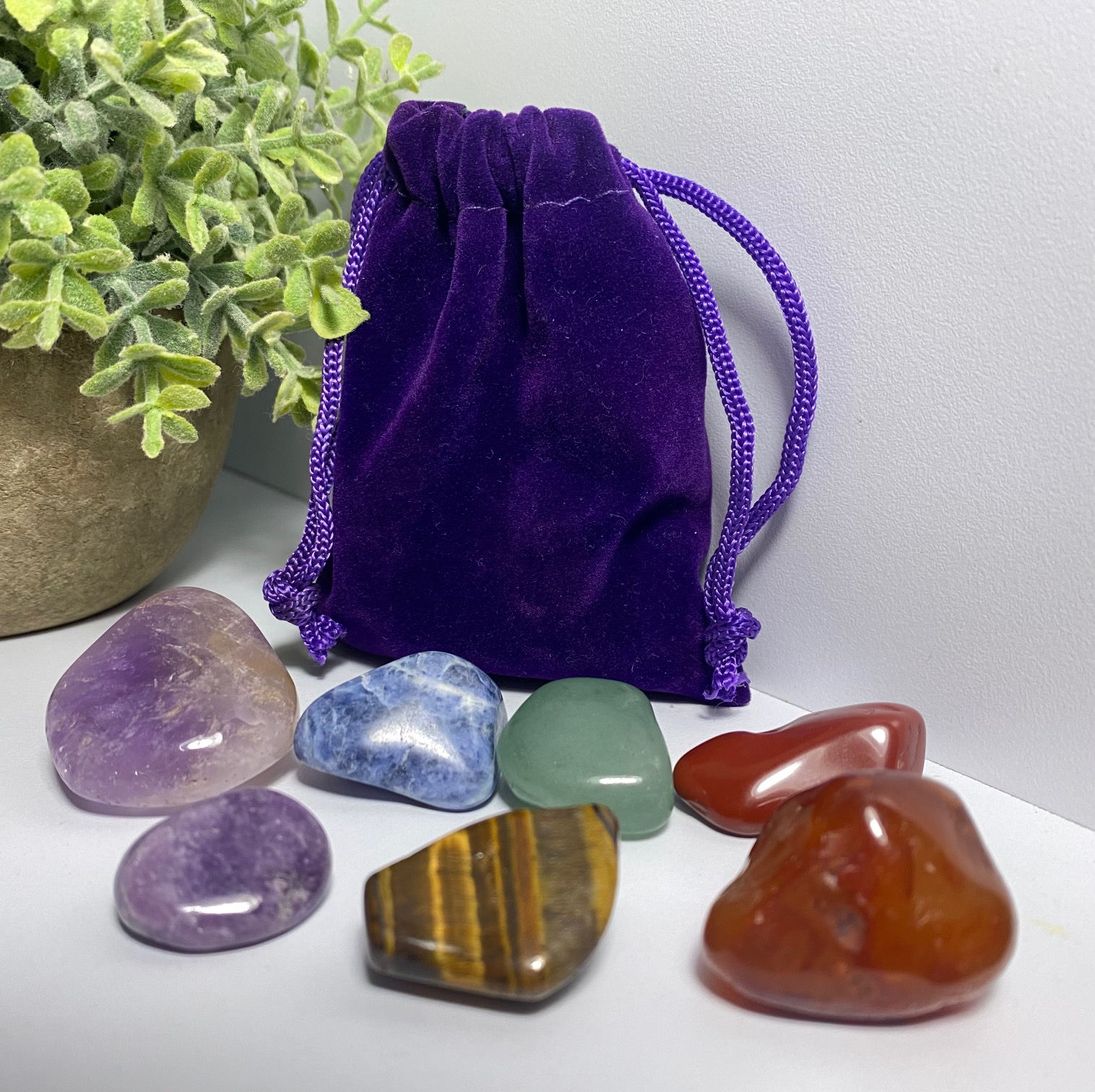 Kit Chakras 7 cristales