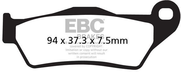FA 181HH EBC Disc Pads