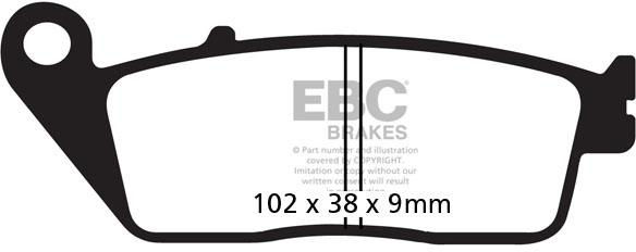 FA 226HH EBC Disc Pads