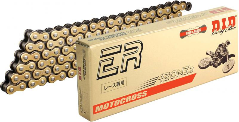 420NZ3 Gold & black, RJ clip chain