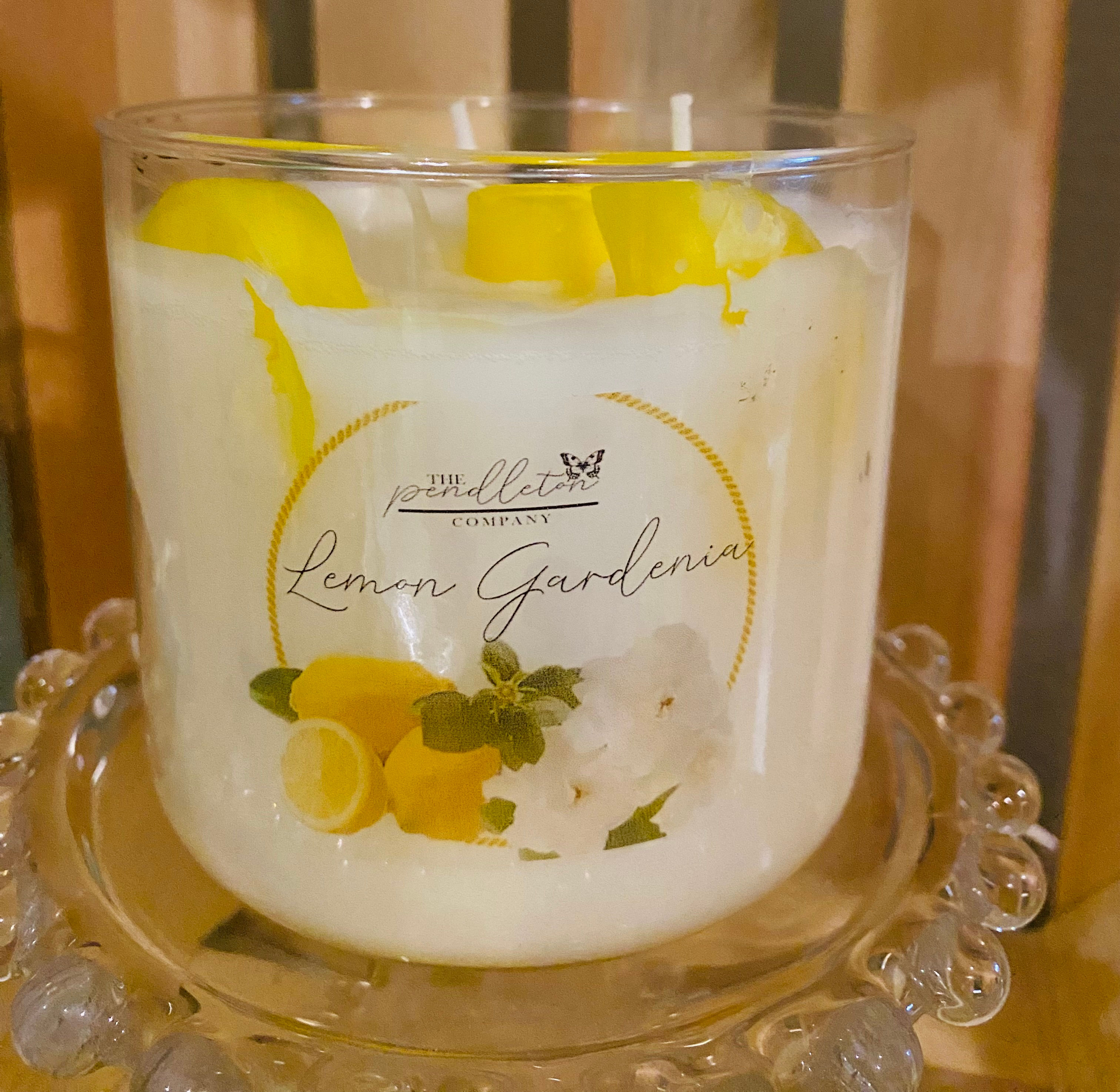 3 Wick 17 ounce Lemon Gardenia
