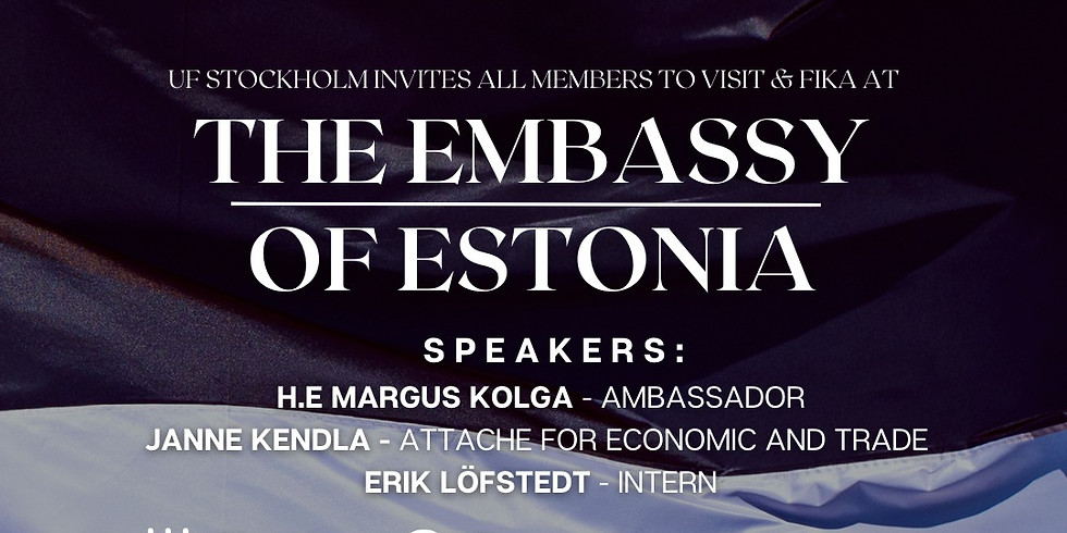 Visit the Embassy of Estonia with SAIA