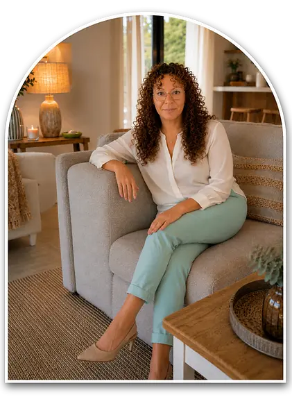 Portrait de caroline décoratrice