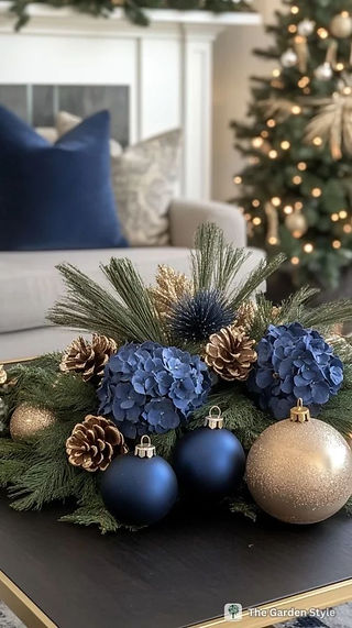 composition florale noel 2024