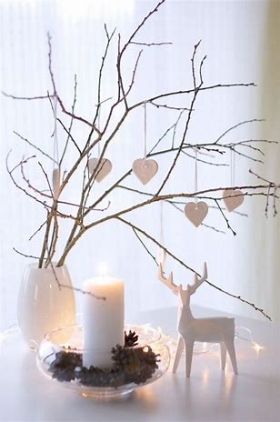 décoration de noel naturelle minimaliste 2024