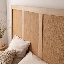 tete de lit en cannage