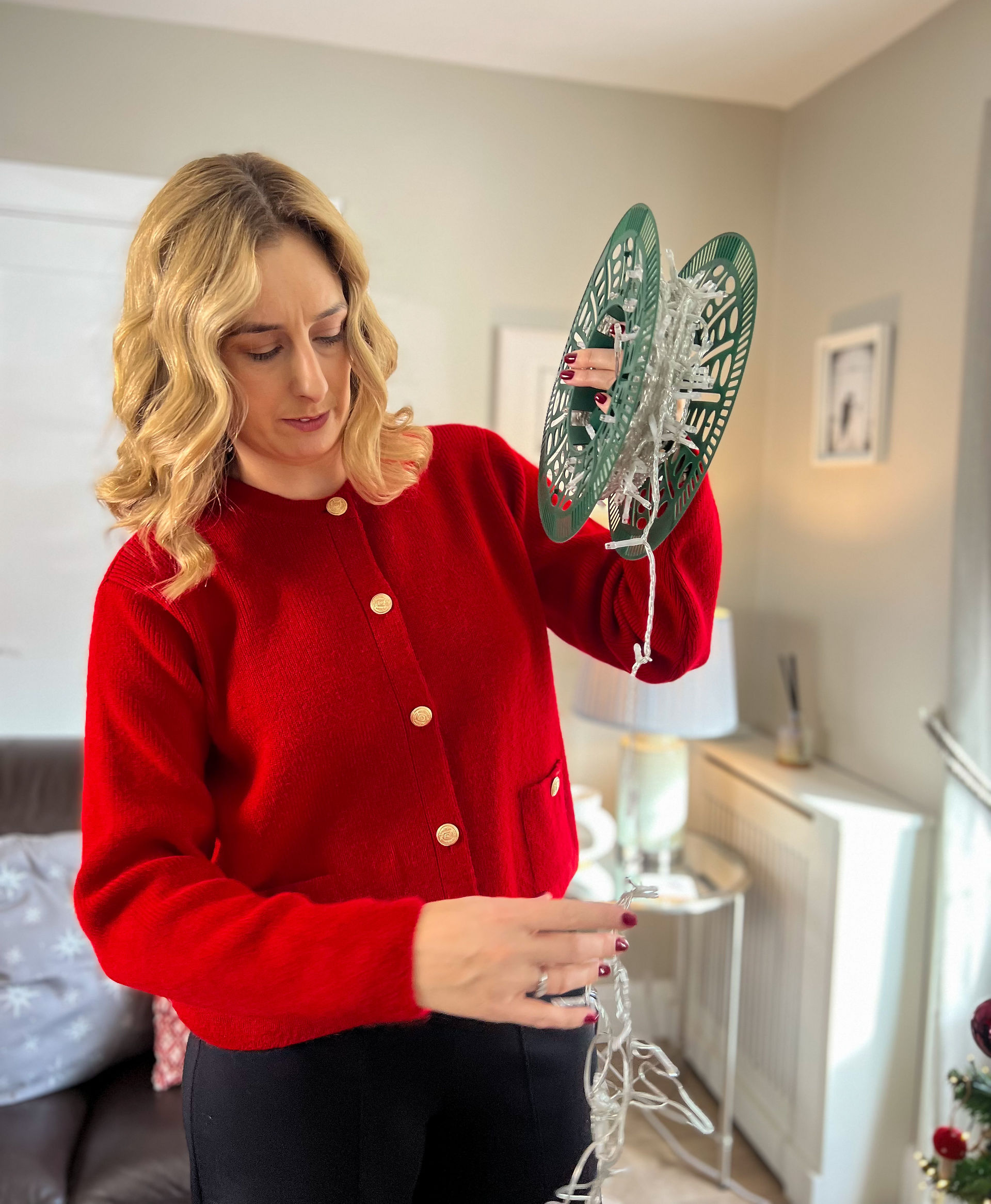 Christmas light hack