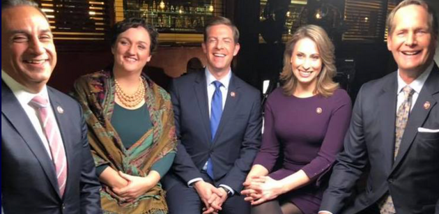 Our efforts in Southern California gave us 5 new Democratic Representatives! (Left to right:) Gil Cisneros (CA39), Katie Porter (CA45), Mike Levin (CA49), Katie Hill (CA25) & Harley Rouda (CA48)