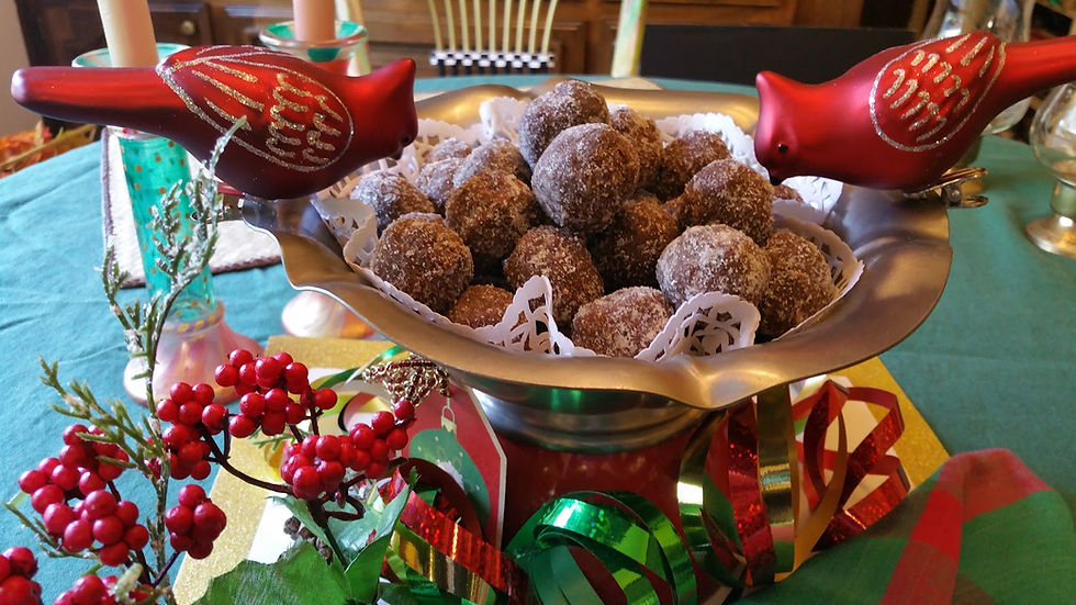 Southern Comfort Bourbon Balls 
