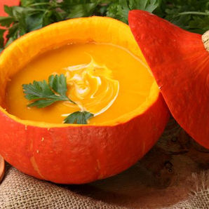 Fresh Roasted Pumpkin Soup