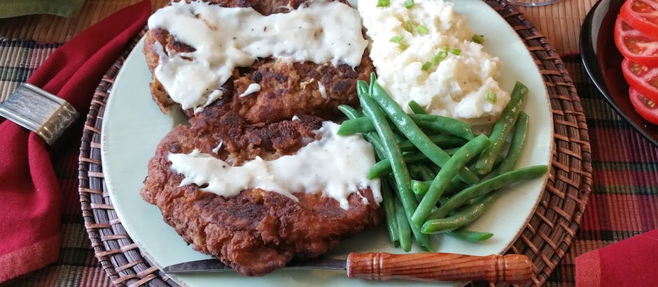 Texas-Style Chicken Fried Steak with Gravy