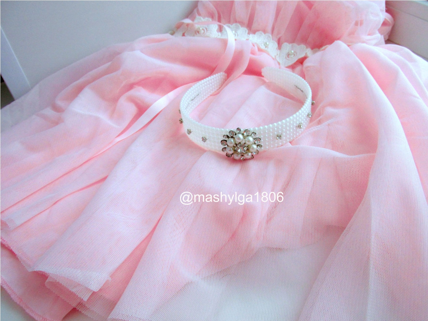 Ободок "Жемчужный"