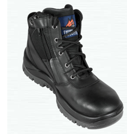 MONGREL -261020-Black Zipsider Safety Boot