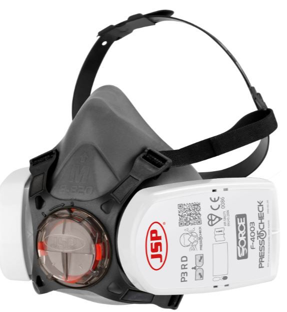 Hình thu nhỏ: JSP- Force Typhoon 8 Half Mask Resp Asbestos/Silica/Dust Kit With P2 Filters