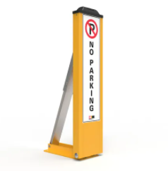Fold Down Parking Space Protector - No Parking