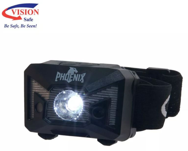 Imej kecil: VISIONSAFE-HLR3W-Phoenix Rechargeable Headlamp
