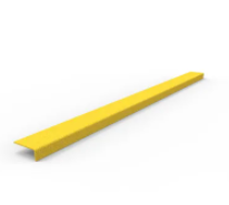 Imej kecil: BARRIER- BSN120075-Anti-Slip Stair Nosing 1200 x 76 x 30mm - FRP Yellow