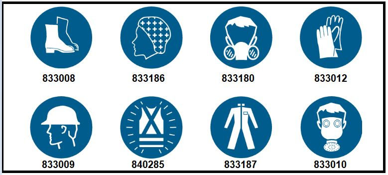 Hình thu nhỏ: BRADY-832152-Multi-Condition--Must Be Worn Within This Facility