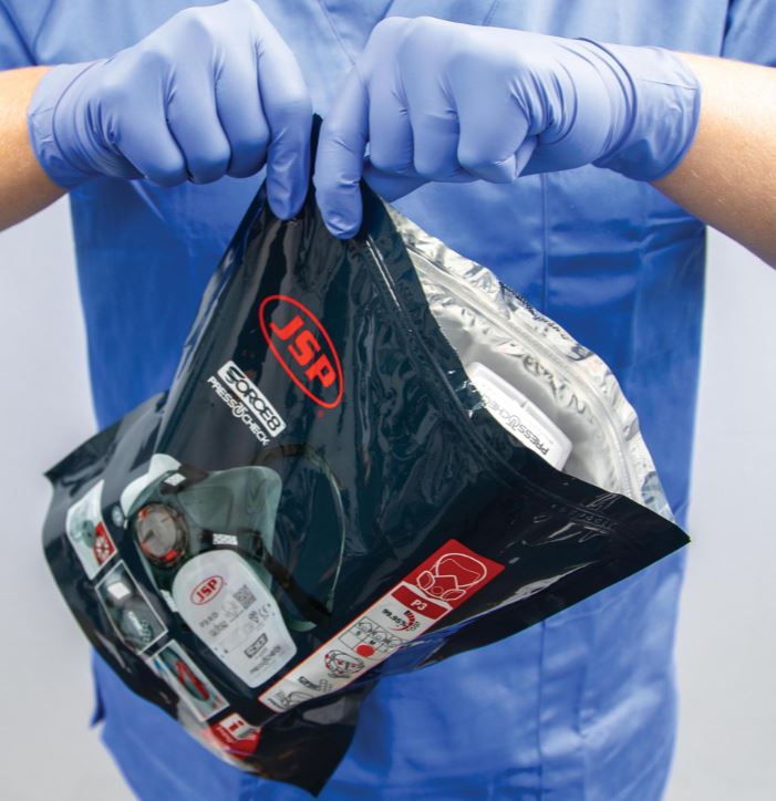 Hình thu nhỏ: JSP- Force Typhoon 8 Half Mask Resp Asbestos/Silica/Dust Kit With P2 Filters