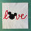 Thumbnail: Mickey Love Text Foundation Paper Piecing Pattern