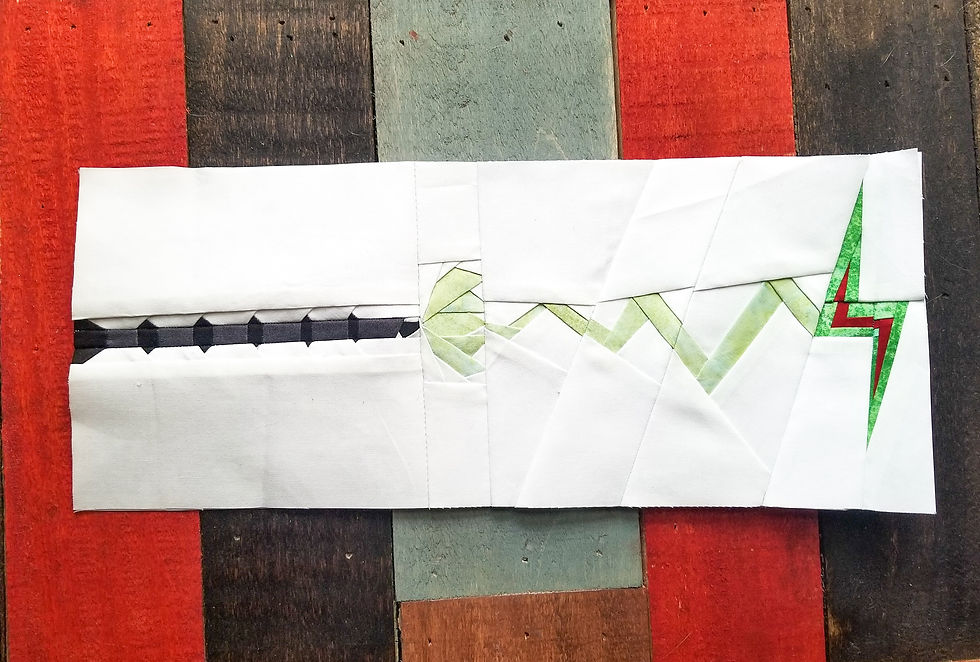 Wand with Magic Foundation Paper Piecing Pattern