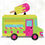 Thumbnail: Ice Cream Food Truck Foundation Paper Piecing Pattern