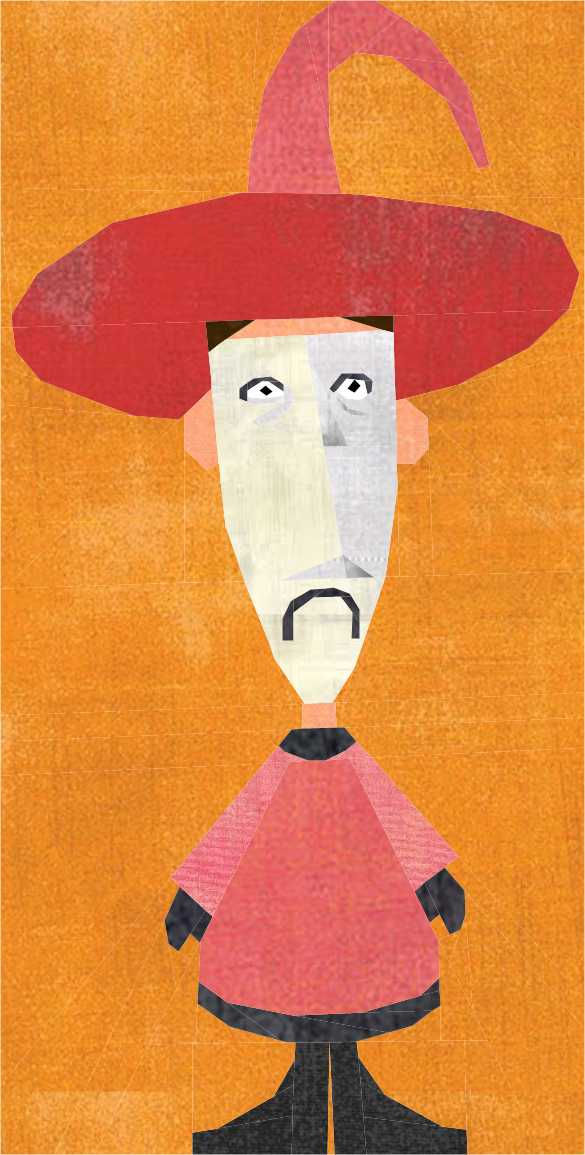 Thumbnail: Shock NBC Foundation Paper Piecing Pattern