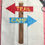 Thumbnail: Trail Wood Sign with Words Foundation Paper Piecing Pattern