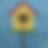 Thumbnail: Bird House Foundation Paper Piecing Pattern