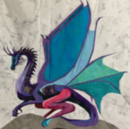 Dragon Foundation Paper Piecing Pattern
