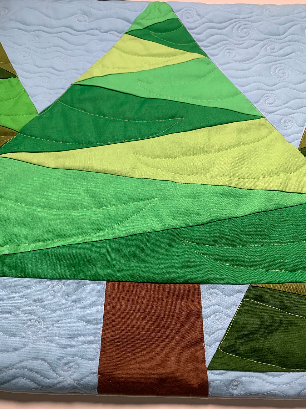 Thumbnail: Christmas Trees Foundation Paper Piecing Pattern